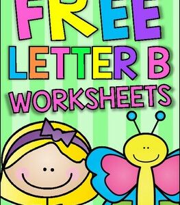 FREE Letter B Alphabet Worksheets