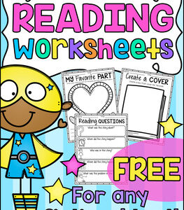 FREE Reading Response Worksheets