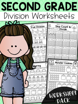 Second Grade Division Worksheets