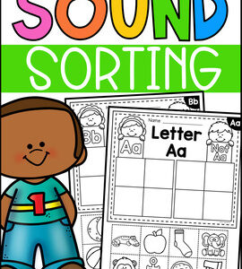 Sorting Sounds - Beginning Sound and Alphabet Worksheets