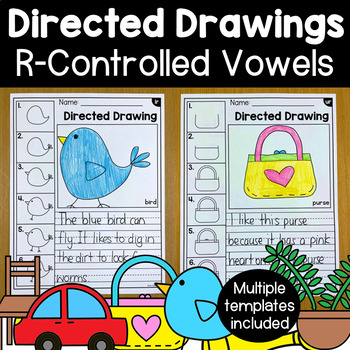 R-Controlled Vowels Directed Drawings and Phonics Writing Center
