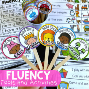 Fluency Centers and Tools - Reading Activities