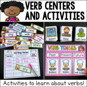 Verb Centers - Parts of Speech