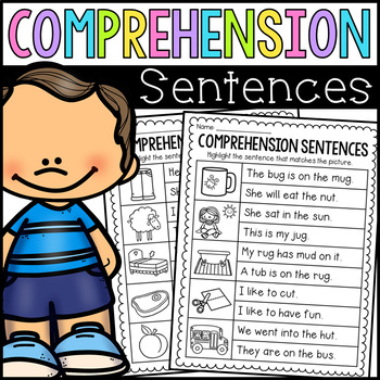 Comprehension Sentences Worksheets