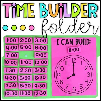 Time Builder File Folder Activity