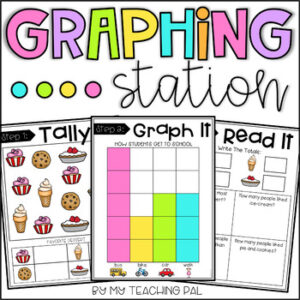 Data and Graphing Math Station