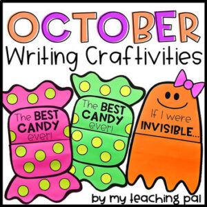 October Writing Craftivities - Candy and Ghost