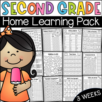 Second Grade Home Learning Pack