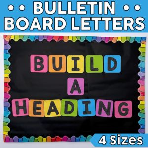 spotty bulletin board heading