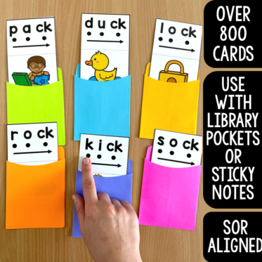 Mystery Word Cards with Envelopes