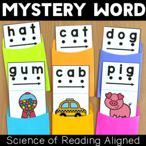 Mystery Word Cards