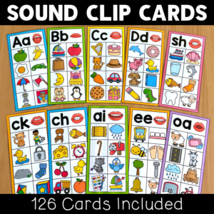 Phonics Center - Sound Clip Cards - (Science of Reading Aligned)