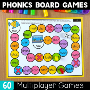 PHONICS BOARD GAMES