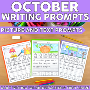 October Writing Prompts