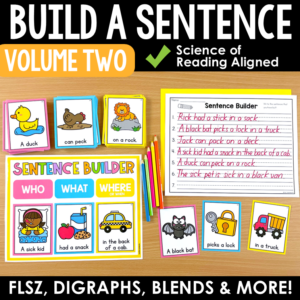 Silly Sentences DIGRAPHS