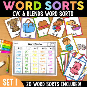 Phonics Word Sorts